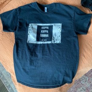 kappa kappa gamma cotton tee / M